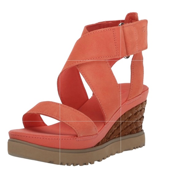 New without box leather UGG Women's Ileana Ankle Sandal size 6 size 8 - Picture 2 of 8